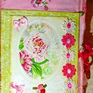 🌺Charming Antique 🌸 Eastman's Wild Rose Journal🌺